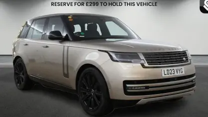 Used Land Rover Range Rover HSE 441 HP (324 kW) 2023 Batumi gold SUV