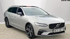 Silver Used 2025 Volvo V90 Ultra Estate | £49,270 (Fair price)