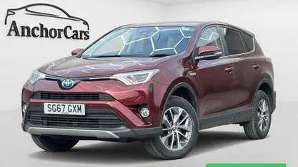 Used Toyota RAV4 Business Edition 197 HP (144 kW) 2017 Red SUV