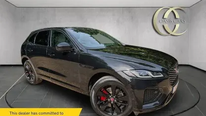 Used Jaguar F-Pace R-Dynamic 250 HP (183 kW) 2021 Black SUV
