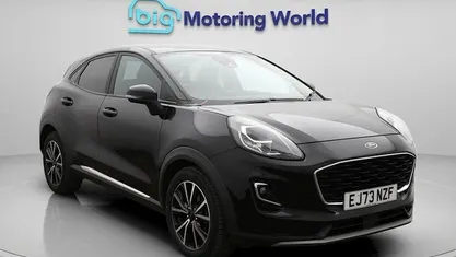 Used Ford Puma Titanium 125 HP (91 kW) 2023 Black SUV