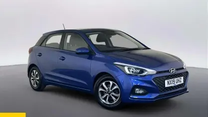 Begagnad Hyundai i20 SE 84 HK (61 kW) 2019 Blå Halvkombi