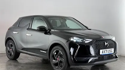 Used DS Automobiles DS3 Crossback Performance Line Plus 131 HP (96 kW) 2022 Black SUV