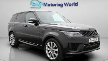 Used Land Rover Range Rover Sport HSE Dynamic 404 HP (297 kW) 2021 Black SUV