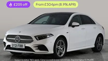 White Used 2021 Mercedes A250 AMG Line Premium Plus Sedan | £19,753 (Fair price)