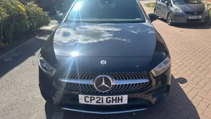 Used Mercedes A220 AMG line 190 HP (139 kW) 2020 Black Hatchback