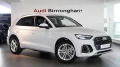 Glacier white metallic Used 2021 Audi Q5 S-Line SUV | £31,000 (Fair price)