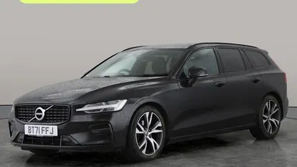 Black Used 2021 Volvo V60 R-Design Estate | £19,625 (Fair price)