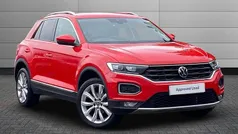 Red Used 2021 VW T-Roc SEL SUV | £22,250 (Fair price)