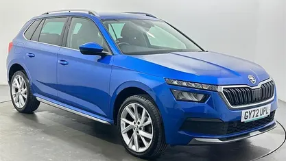 Begagnad Skoda Kamiq SE L Executive 150 HK (110 kW) 2023 Blå SUV
