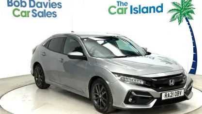 Usado Honda Civic SR 126 HP (92 kW) 2021 Prateado Citadino