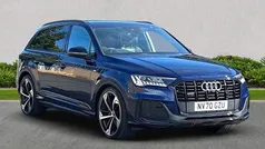 Blue Used 2021 Audi Q7 Black Edition SUV | £44,544 (Fair price)