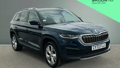 Used Skoda Kodiaq SE L Executive 150 HP (110 kW) 2023 Blue SUV