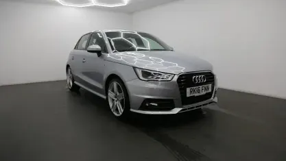 Used Audi A1 Sportback S-Line 150 HP (110 kW) 2016 Silver Hatchback