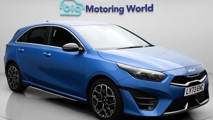 Używany Kia Ceed GT-Line 160 KM (117 kW) 2023 Niebieski Hatchback