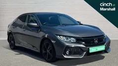 Grey Used 2019 Honda Civic SR Hatchback | £11,476 (Fair price)