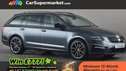 Used Skoda Octavia vRS 245 HP (180 kW) 2019 Grey Estate
