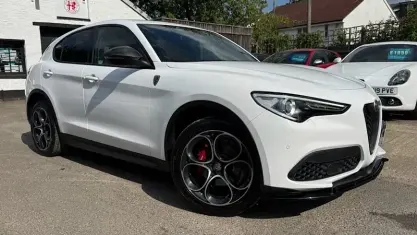 Used Alfa Romeo Stelvio Ti 280 HP (205 kW) 2020 White SUV
