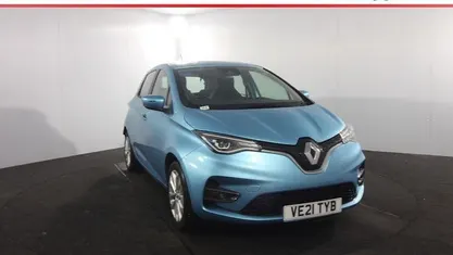 Used Renault Zoe Iconic 100 kW (136 HP) 2021 Blue Hatchback
