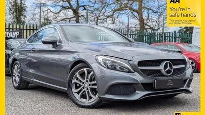 Used Mercedes C200 184 HP (135 kW) 2016 Grey Coupe