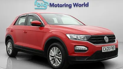 Used VW T-Roc S 116 HP (85 kW) 2020 Red SUV