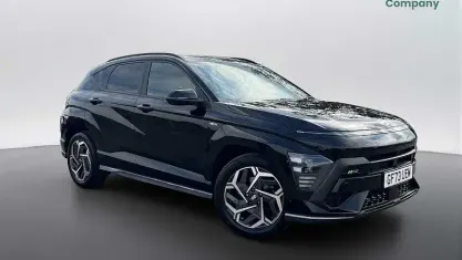 Used Hyundai Kona N Line 120 HP (88 kW) 2023 Black SUV