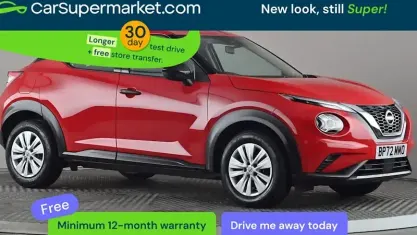 Usado Nissan Juke Visia 114 HP (83 kW) 2023 Vermelho SUV
