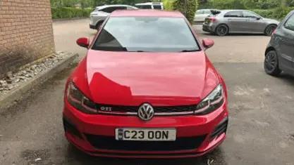 Begagnad VW Golf VII GTI 230 HK (169 kW) 2017 Röd Halvkombi