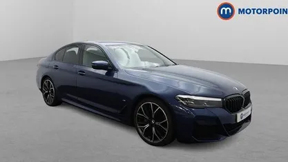 Used BMW 520 M Sport 190 HP (139 kW) 2022 Blue Sedan