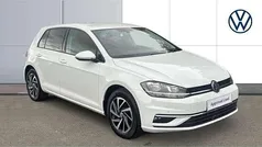 White Used 2019 VW Golf VII Match Hatchback | £13,828 (Fair price)