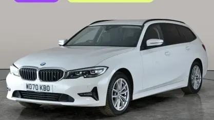 Used BMW 320 Comfort Edition 190 HP (139 kW) 2021 White Estate