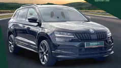 Black Used 2021 Skoda Karoq SportLine SUV | £20,257 (Fair price)