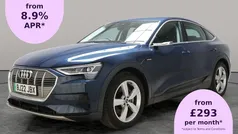 Blue Used 2022 Audi e-tron Sportback Advanced SUV | £20,485 (Super price)