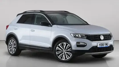 Used VW T-Roc Design 150 HP (110 kW) 2018 Silver SUV