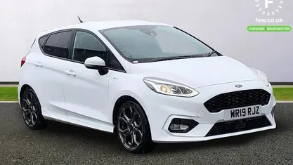 Used Ford Fiesta ST-Line 125 HP (91 kW) 2019 White Hatchback