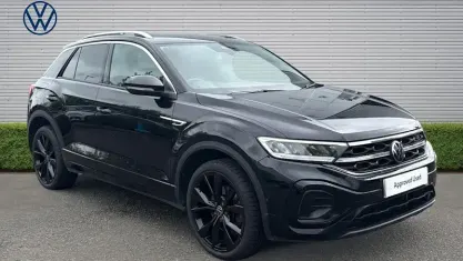 Usado VW T-Roc R-line 190 CV (139 kW) 2023 Negro SUV