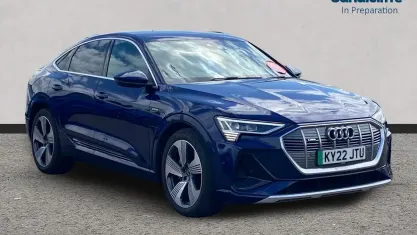 Used Audi e-tron S-Line 230 kW (313 HP) 2023 Blue SUV