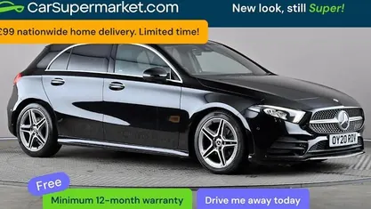 Used Mercedes A200 Executive 163 HP (119 kW) 2020 Black Hatchback