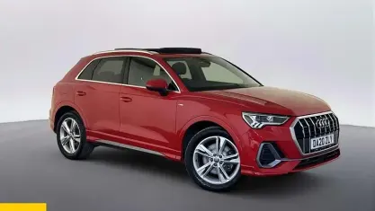 Used Audi Q3 S-Line 190 HP (139 kW) 2020 Red SUV