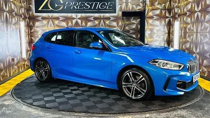 Used BMW 118 M Sport 140 HP (102 kW) 2020 Blue Hatchback