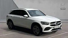 White Used 2020 Mercedes GLC220 AMG line SUV | £22,995 (Fair price)