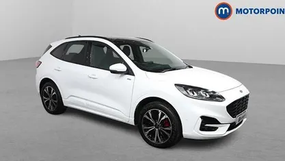 White Used 2022 Ford Kuga ST-Line X SUV | £20,649 (Fair price)