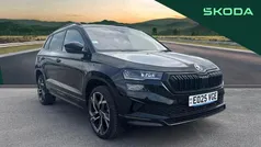 Black New 2025 Skoda Karoq SportLine SUV | £27,661 (Good price)