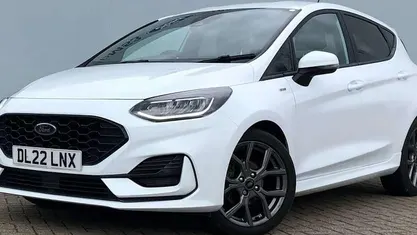 White Used 2022 Ford Fiesta ST-Line Hatchback | £13,995 (Fair price)