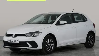 Used VW Polo Life 95 HP (69 kW) 2022 White Hatchback
