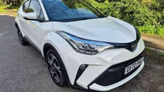 White Used 2023 Toyota C-HR Design SUV | £22,595 (Fair price)