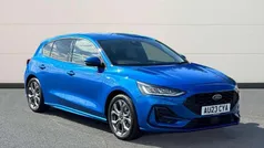 Desert island blue (exclusive colour) Used 2023 Ford Focus ST-Line Hatchback | £17,592 (Fair price)