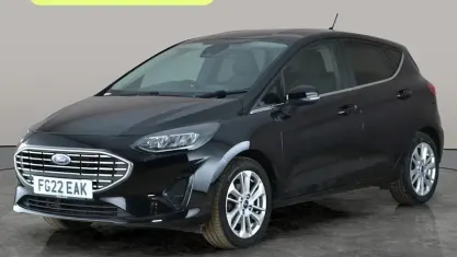 Używany Ford Fiesta Titanium 101 KM (74 kW) 2022 Czarny Hatchback