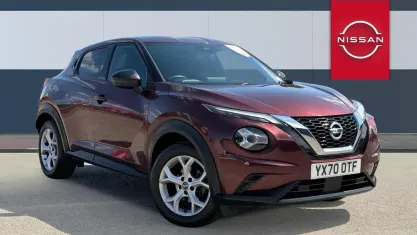Used Nissan Juke N-Connecta 114 HP (83 kW) 2020 Red SUV