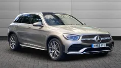 Silver Used 2020 Mercedes GLC300 AMG Line Premium Estate | £25,995 (Fair price)